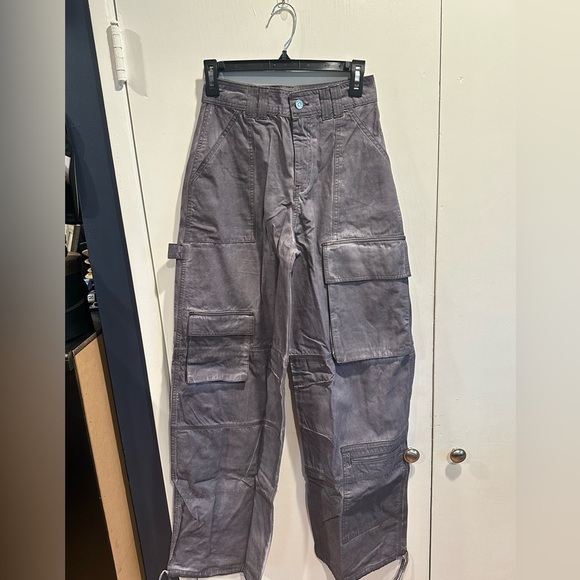 ASOS Pants - ASOS Women's Gray Cargo Pants